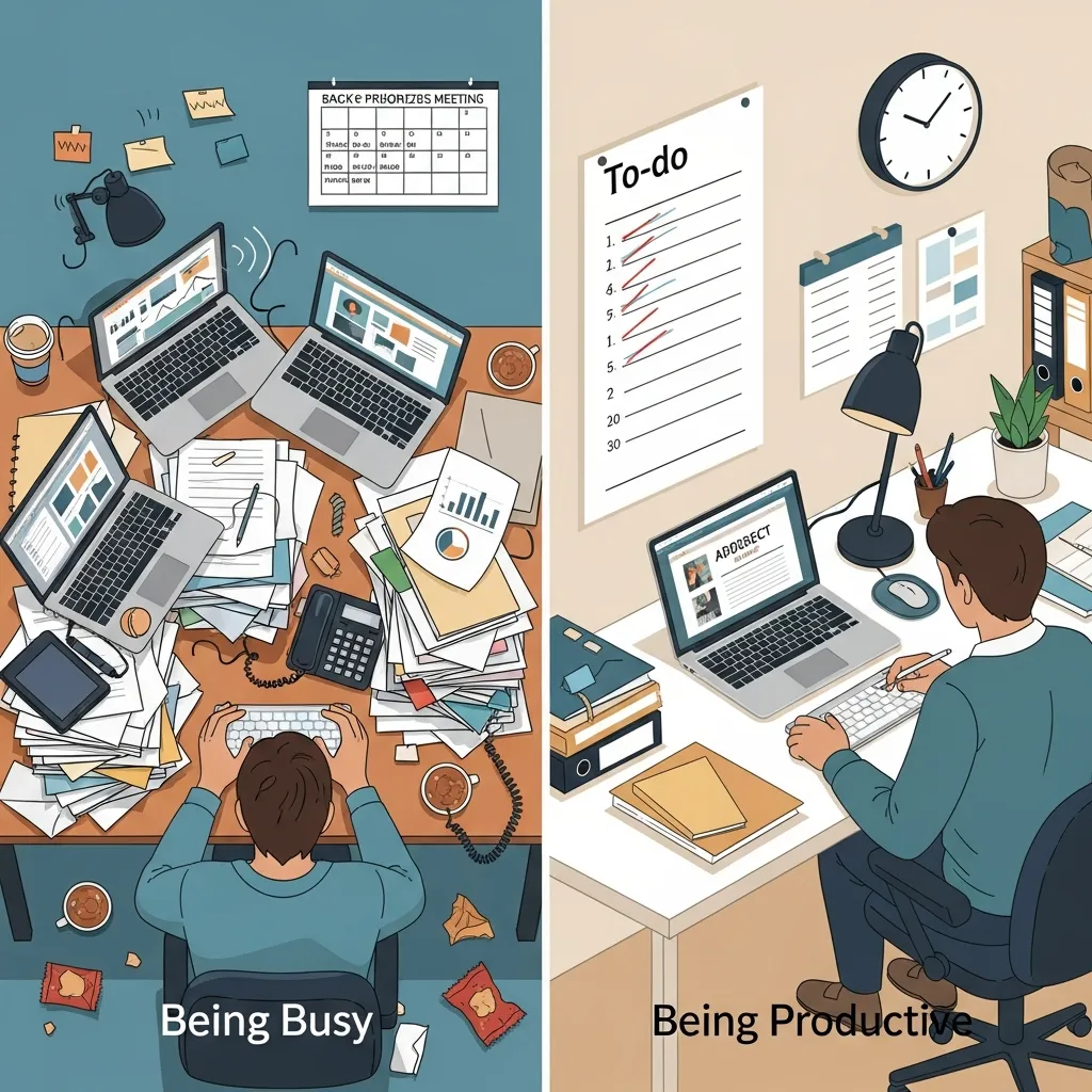 Being Busy Equals Being Productive