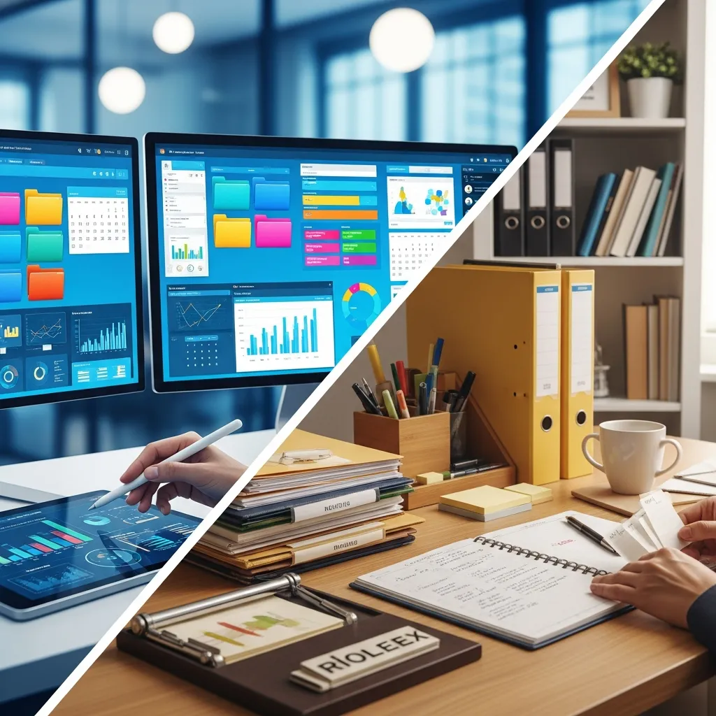 Digital vs. Physical Organization