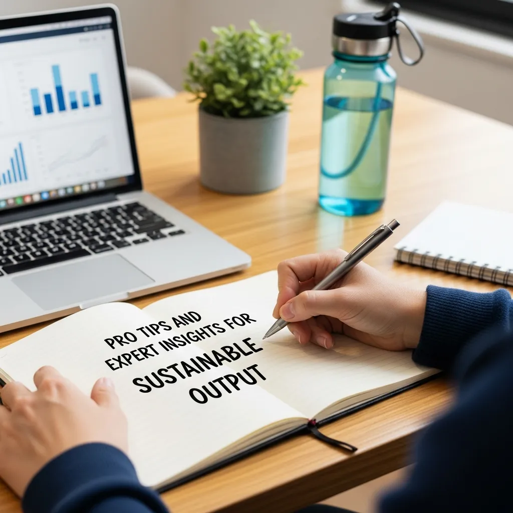 Pro Tips and Expert Insights for Sustainable Output