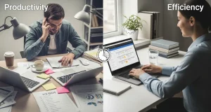 Productivity vs Efficiency: Key Differences Explained productivity vs efficiency